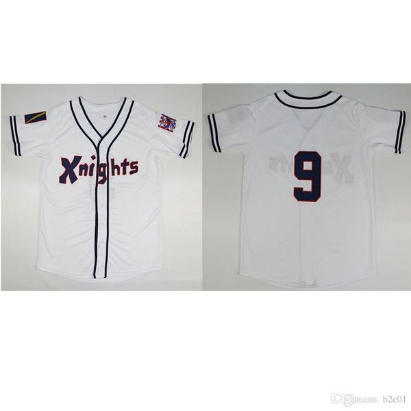 Roy Hobbs #9 The Natural New York Knights Baseball Jerseys White Men
Roy Hobbs #9 The Natural New York Knights Baseball Jerseys White Men