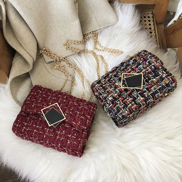 woolen sling bag new for women 2020 popular wild one-shoulder messenger retro chic chain small square bag purses and handbag #24
woolen sling bag new for women 2020 popular wild one-shoulder messenger retro chic chain small square bag purses and handbag #24
