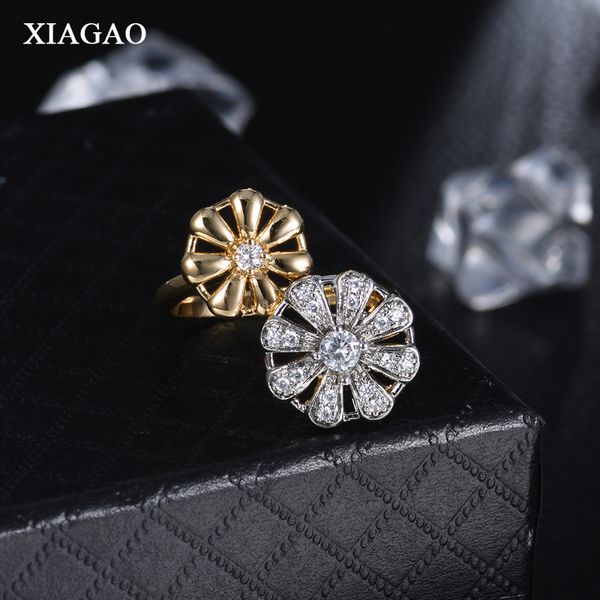 xiagao classic engagement new arrival resizable rings lotus ring stackable ring christmas gift wedding jewelry xgr725, Silver
xiagao classic engagement new arrival resizable rings lotus ring stackable ring christmas gift wedding jewelry xgr725, Silver
