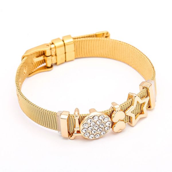 originality stainless steel bracelet diy hollow out stars a string of beads bracelet send friend gift, Golden;silver
originality stainless steel bracelet diy hollow out stars a string of beads bracelet send friend gift, Golden;silver