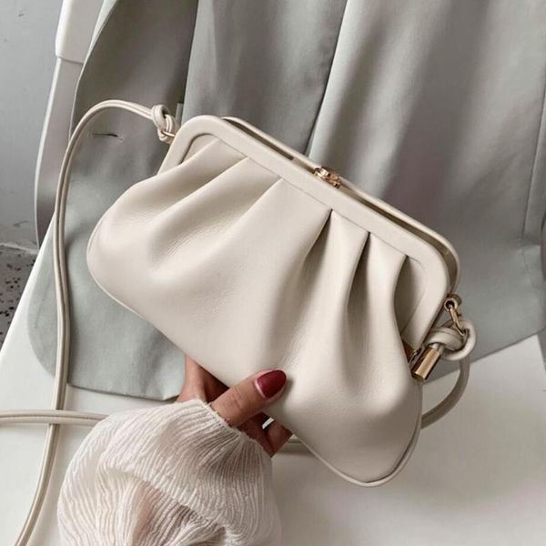 solid color pleated clip bag bag for women fashion pu leather designer handbag crossbody shoulder messenger #35
solid color pleated clip bag bag for women fashion pu leather designer handbag crossbody shoulder messenger #35