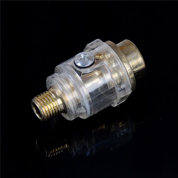 1pc oiler lubricator of 1/4" bsp mini in-line oiler lubricator for pneumatic tool hardware air compressor 5.5 x 3.2cm 
1pc oiler lubricator of 1/4" bsp mini in-line oiler lubricator for pneumatic tool hardware air compressor 5.5 x 3.2cm