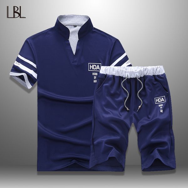 lbl casual men tracksuit set summer sportswear mens shorts sets 2019 fashion sweat suits man slim fit t shirts + shorts 2pcs 4xl, Gray
lbl casual men tracksuit set summer sportswear mens shorts sets 2019 fashion sweat suits man slim fit t shirts + shorts 2pcs 4xl, Gray