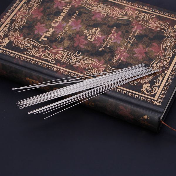 30 x beading needles threading string cord jewelry craft making tool 0.6 x 120mm w2952001
30 x beading needles threading string cord jewelry craft making tool 0.6 x 120mm w2952001