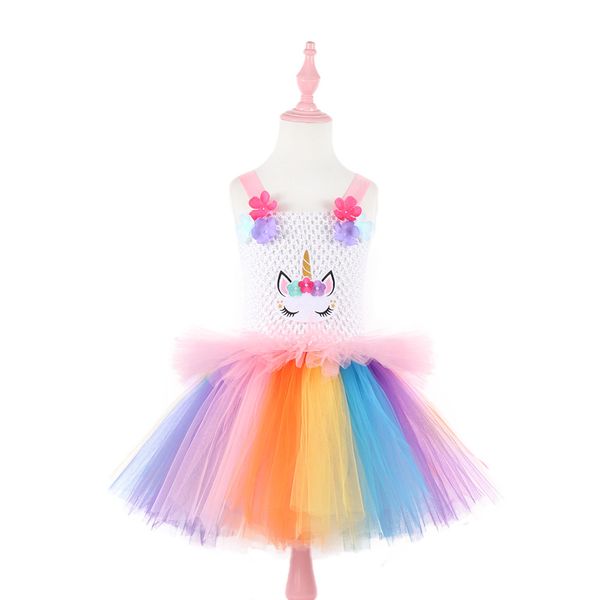 cross border new style unicorn puffy skittles qun girls handmade gauze princess dress wedding flower boys/flower girls dress, Red;yellow
cross border new style unicorn puffy skittles qun girls handmade gauze princess dress wedding flower boys/flower girls dress, Red;yellow