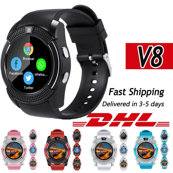 V8 bluetooth mart watch im card men camera rounded an wer call dial call martwatch android fitne tracker port
V8 bluetooth mart watch im card men camera rounded an wer call dial call martwatch android fitne tracker port