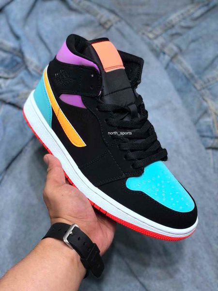 2020 multi-color mid 1 1s se gs black orange purple basketball shoes black pale vanilla starfish men women designer sneakers trainers
2020 multi-color mid 1 1s se gs black orange purple basketball shoes black pale vanilla starfish men women designer sneakers trainers