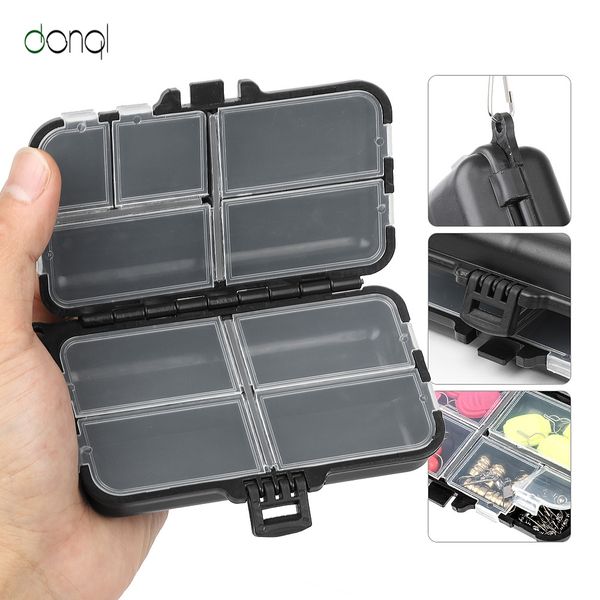donql fishing tackle box compartments storage case for carp fishing accessories tools box plastic for lure hooks 
donql fishing tackle box compartments storage case for carp fishing accessories tools box plastic for lure hooks