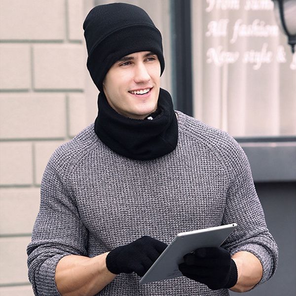 winter warm beanie hat + scarf + touch screen gloves, thermal winter warm knitted beanie hat neck glove for men women b, Blue;gray
winter warm beanie hat + scarf + touch screen gloves, thermal winter warm knitted beanie hat neck glove for men women b, Blue;gray