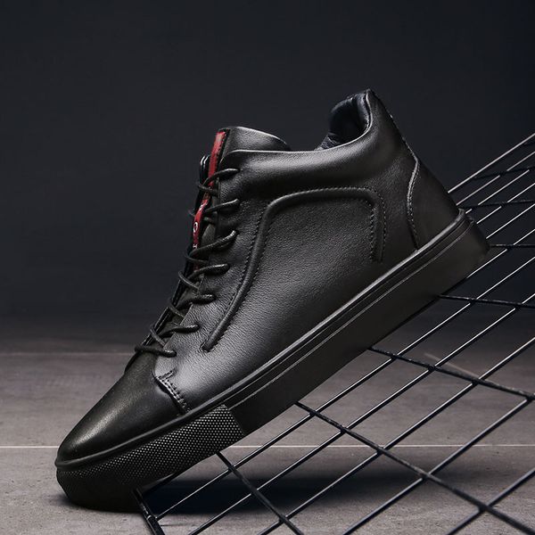 high-sneakers men casual shoes outdoor comfortable leather driving loafer fashion male flat sneakers shoes plus cshmere, Black
high-sneakers men casual shoes outdoor comfortable leather driving loafer fashion male flat sneakers shoes plus cshmere, Black