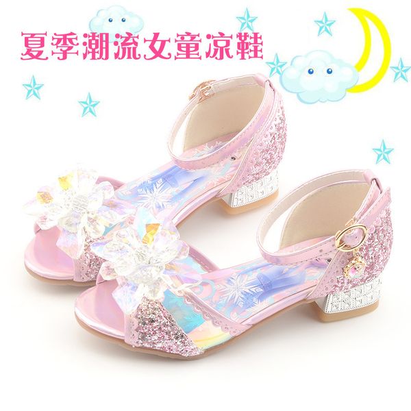 girls buckle high heel sandals 2020 summer new chunky princess crystal shoes cinderella glass shoe little girl shoes, Black;red
girls buckle high heel sandals 2020 summer new chunky princess crystal shoes cinderella glass shoe little girl shoes, Black;red