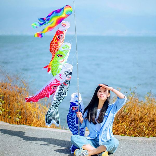new 55cm koi nobori waterproof japanese carp windsock streamer hanging colorful fish flag decor kite koinobori for children kids
new 55cm koi nobori waterproof japanese carp windsock streamer hanging colorful fish flag decor kite koinobori for children kids