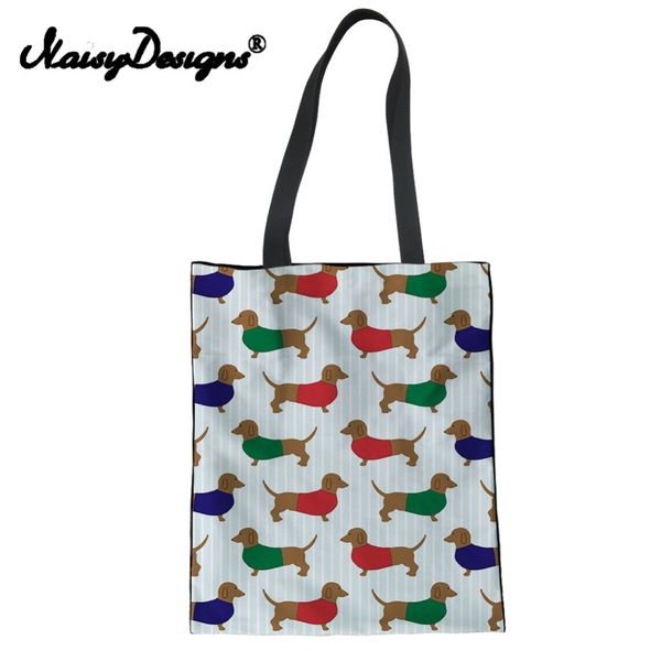 noisydesigns new dachshund doxie dog print eco reusable grocery bags shopping bag women shopper handbags school girls totes bag
noisydesigns new dachshund doxie dog print eco reusable grocery bags shopping bag women shopper handbags school girls totes bag