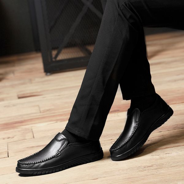 mens genuine leather leisure shoes comfy soft casual loafers shoes oxford men moccasins sapato social masculino i, Black
mens genuine leather leisure shoes comfy soft casual loafers shoes oxford men moccasins sapato social masculino i, Black