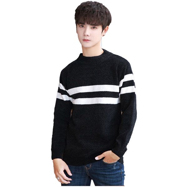 sweaters 2018 new fahsion o neck winter sweater men pullover long sleeve casual men jumper sweater fashion clothes, White;black
sweaters 2018 new fahsion o neck winter sweater men pullover long sleeve casual men jumper sweater fashion clothes, White;black