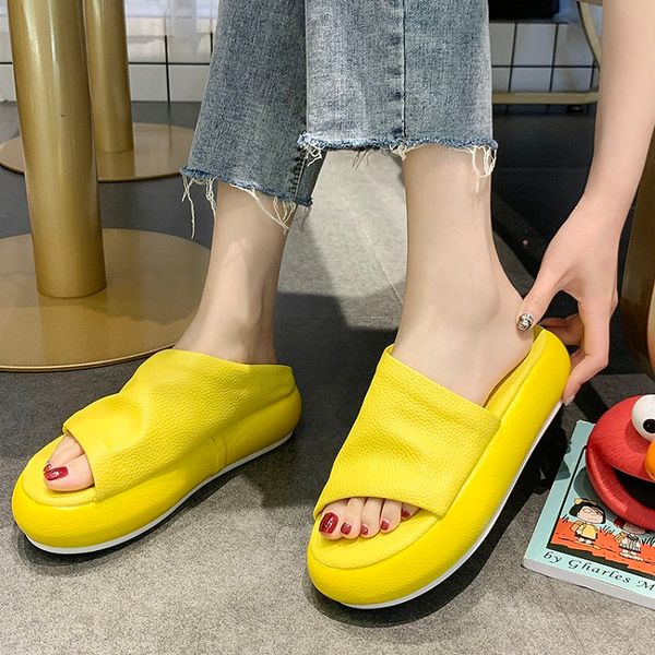 women sponge cake thick bottom casual slippers fashion ladies outdoor platform slides shoes fish mouth sandals q-269, Black
women sponge cake thick bottom casual slippers fashion ladies outdoor platform slides shoes fish mouth sandals q-269, Black