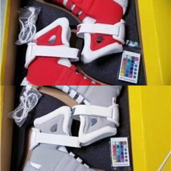 2019 automatic shoelaces air mag back to the future sneakers men casual shoes auto laces marty mcfly led glow in the dark with box, Black
2019 automatic shoelaces air mag back to the future sneakers men casual shoes auto laces marty mcfly led glow in the dark with box, Black
