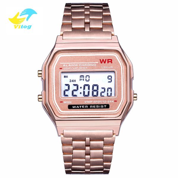 vitog sport led digital watch luxury rose gold women man watches stainless steel mens watch thin electronic wristwatches clock
vitog sport led digital watch luxury rose gold women man watches stainless steel mens watch thin electronic wristwatches clock