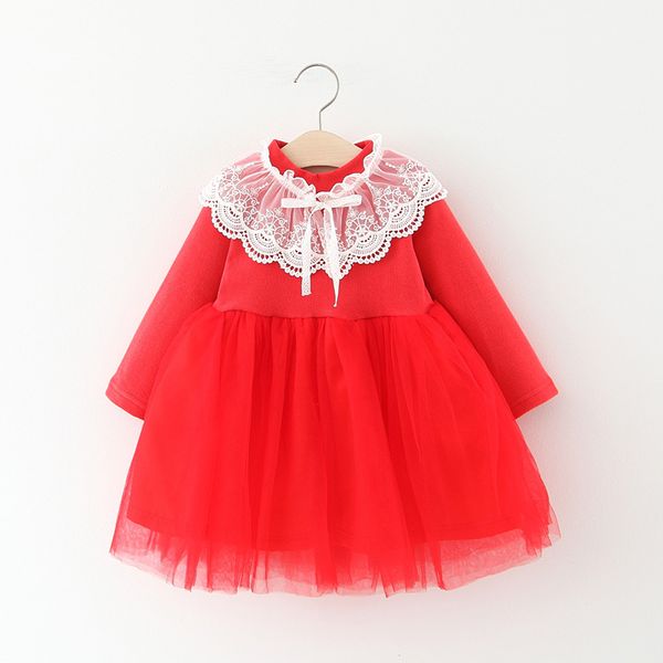 winter girls velvet dress wholesale 2019 baby lace collar velvet dress children's wear, Red;yellow
winter girls velvet dress wholesale 2019 baby lace collar velvet dress children's wear, Red;yellow