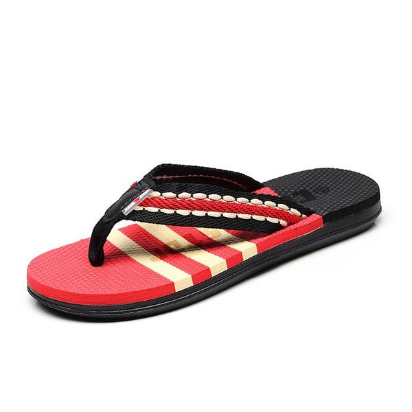 good quality fashion men summer outdoor stripe flip flops shoes casual sandals male light slipper outdoor beach flip-flops, Black
good quality fashion men summer outdoor stripe flip flops shoes casual sandals male light slipper outdoor beach flip-flops, Black