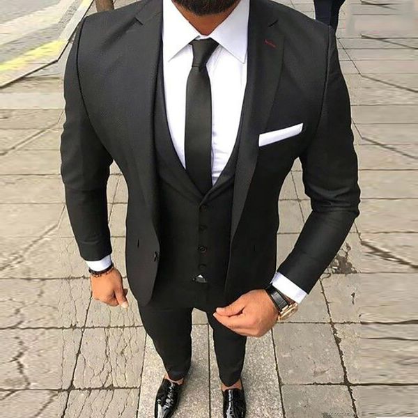 black tuxedos groom wedding men suits mens wedding suits tuxedo costumes de smoking pour hommes men(jacket+pants+tie+vest) 095, Black;gray
black tuxedos groom wedding men suits mens wedding suits tuxedo costumes de smoking pour hommes men(jacket+pants+tie+vest) 095, Black;gray