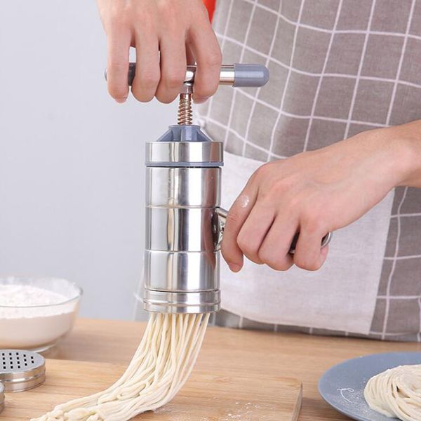 khgdnor stainless steel noodle maker manual press pasta machine garlic cutter juice presser noodle making tool
khgdnor stainless steel noodle maker manual press pasta machine garlic cutter juice presser noodle making tool