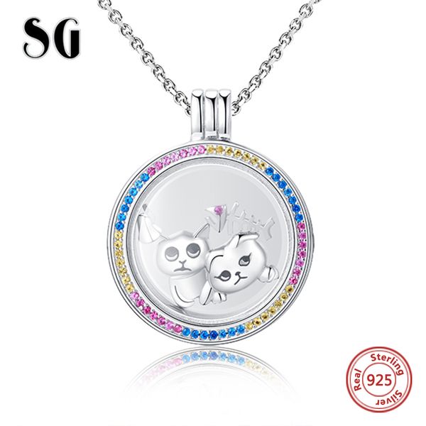 pendant necklaces 925 sterling silver colorful cz crystal craft animal charm cat petite memories round cookie box necklace jewelry
pendant necklaces 925 sterling silver colorful cz crystal craft animal charm cat petite memories round cookie box necklace jewelry