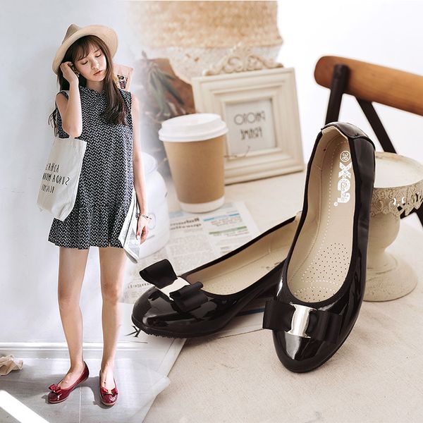 bowtie metal decoration flat single shoes woman round toe slip on elastic band ballet flats women 34-43 big size lazy moccasins, Black
bowtie metal decoration flat single shoes woman round toe slip on elastic band ballet flats women 34-43 big size lazy moccasins, Black