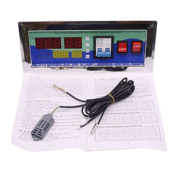 1 set household incubator controller of modern incubators accessories automation controller with temperature and humidity probe
1 set household incubator controller of modern incubators accessories automation controller with temperature and humidity probe