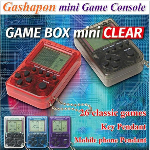 2020 new mini handheld video game console portable retro 26 in 1 model key chain lcd game player for game 5.5*3.6cm
2020 new mini handheld video game console portable retro 26 in 1 model key chain lcd game player for game 5.5*3.6cm