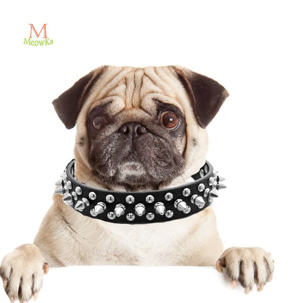 meowka upgraded pu retro rivet pet collar dog rivet pu collar anti-bite metal small and medium-sized dog
meowka upgraded pu retro rivet pet collar dog rivet pu collar anti-bite metal small and medium-sized dog