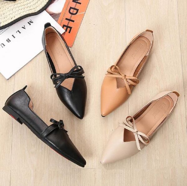 shoes women autumn 2019 pointed toe single shoes shallow-mouthed bow flat large size mary jane, Black
shoes women autumn 2019 pointed toe single shoes shallow-mouthed bow flat large size mary jane, Black