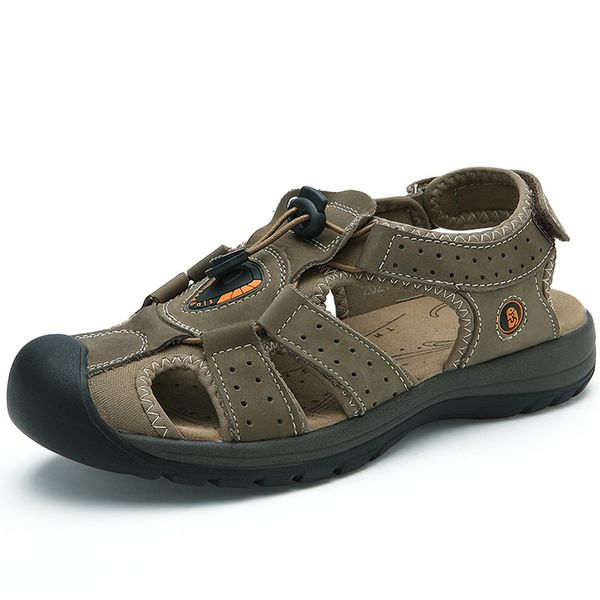 brand men summer sandals men leather casual shoes man fashion roman style breathable new, Black
brand men summer sandals men leather casual shoes man fashion roman style breathable new, Black