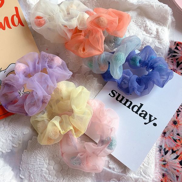 2020 new korean simple cute hair ties gauze candy colors sweet child crude rubber band for girl fashion hair accessories, Slivery;white
2020 new korean simple cute hair ties gauze candy colors sweet child crude rubber band for girl fashion hair accessories, Slivery;white