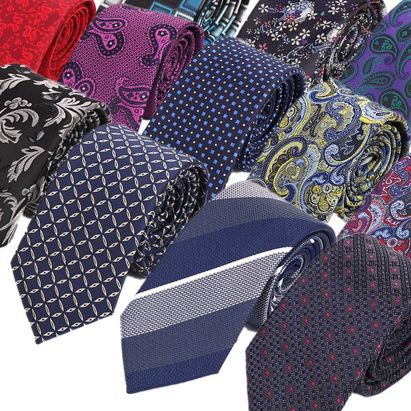 yishline new 7cm ties various floral plaids stripes ties for men wedding party shirt bridegroom long necktie polyester jacquard, Blue;white
yishline new 7cm ties various floral plaids stripes ties for men wedding party shirt bridegroom long necktie polyester jacquard, Blue;white