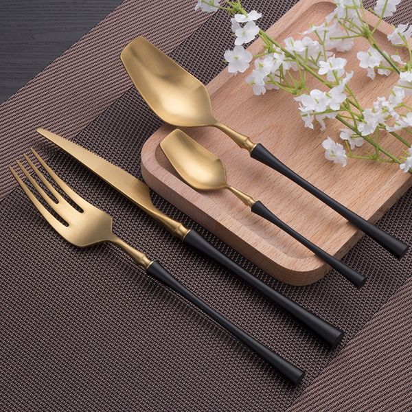 spklifey cutlery set 4 pcs gold spoon stainless steel dinner and fork dinnerware kitchen tableware dinnerware sets
spklifey cutlery set 4 pcs gold spoon stainless steel dinner and fork dinnerware kitchen tableware dinnerware sets