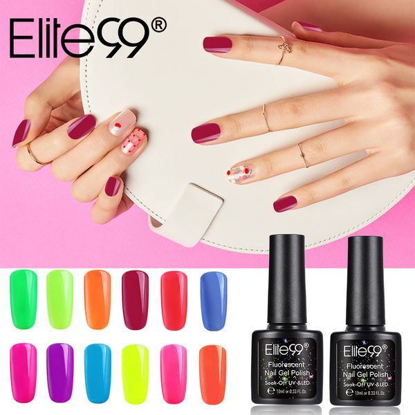 elite99 10ml fluorescent gel polish semi permanent luminous nail gel polish soak off manicure uv nail diy art, Red;pink
elite99 10ml fluorescent gel polish semi permanent luminous nail gel polish soak off manicure uv nail diy art, Red;pink