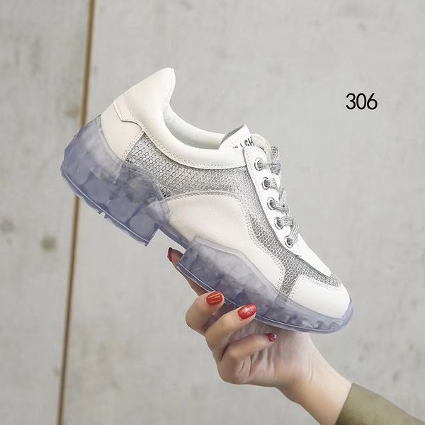 2019 new wild colorful laser old shoes female tide crystal jelly bottom super fire wild leisure harajuku sports, Black
2019 new wild colorful laser old shoes female tide crystal jelly bottom super fire wild leisure harajuku sports, Black