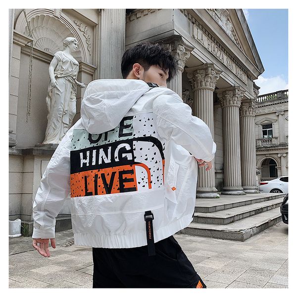 luxury men jacket autumn hooded brand jacket spring and autumn casual loaded hip-hop style clothes 2019 new, Black;brown
luxury men jacket autumn hooded brand jacket spring and autumn casual loaded hip-hop style clothes 2019 new, Black;brown