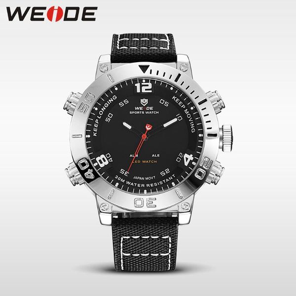 weide men watch business watch fashion casual quartz wristwatch leather strap waterproof relogio masculino, Slivery;brown 
weide men watch business watch fashion casual quartz wristwatch leather strap waterproof relogio masculino, Slivery;brown