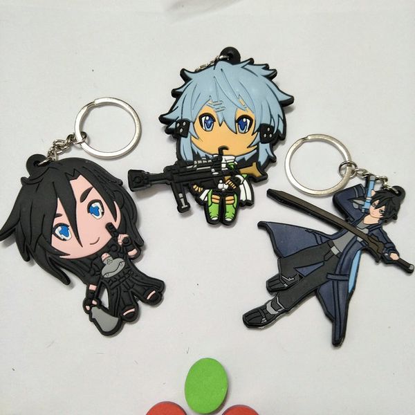 cosaner sword art online cartoon anime key chain pvc figure keyring toy keychain keyholder birthday gift new, Silver
cosaner sword art online cartoon anime key chain pvc figure keyring toy keychain keyholder birthday gift new, Silver