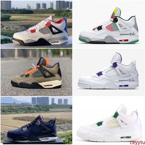 mens 4 4s basketball shoes court purple pine green wheat what the travis loyal blue mens sport sneakers designer shoes us 7-13
mens 4 4s basketball shoes court purple pine green wheat what the travis loyal blue mens sport sneakers designer shoes us 7-13