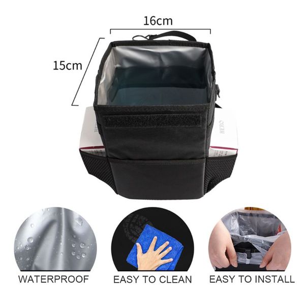 car trash can with lid and storage pockets 100% leak-proof waterproof car organizer black 57ba
car trash can with lid and storage pockets 100% leak-proof waterproof car organizer black 57ba
