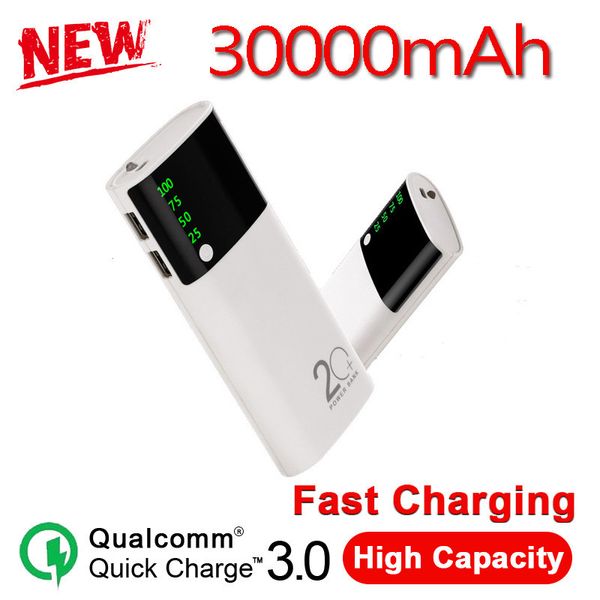 30000 mah mobile power lcd digital display led travel charger mobile phone external battery portable large capacity fast charger
30000 mah mobile power lcd digital display led travel charger mobile phone external battery portable large capacity fast charger