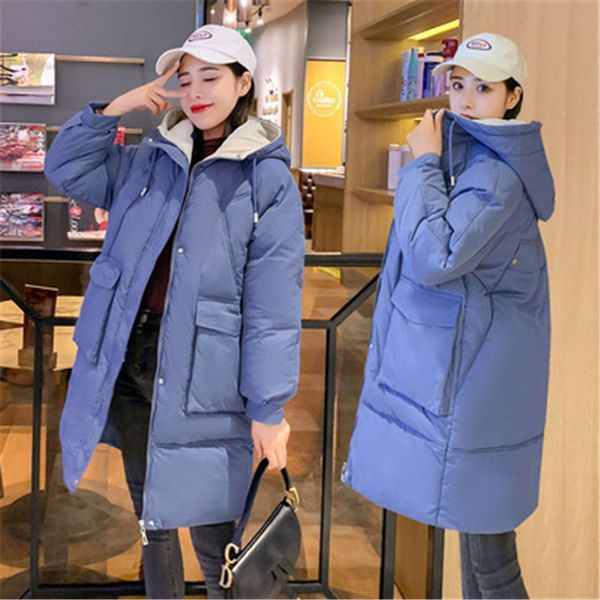2020 winter women fashion loose parka jacket coats thicken warm down cotton hooded female sweet plus size parkas outerwear, Black
2020 winter women fashion loose parka jacket coats thicken warm down cotton hooded female sweet plus size parkas outerwear, Black