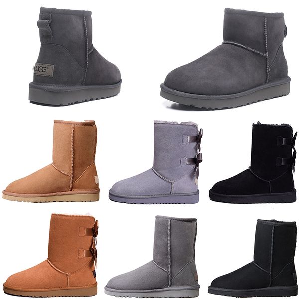 mini bailey bow boot winter australia warm snow boots nic tall boots pink bailey bowknot women's knee boot zapatillas size 36-41, Black
mini bailey bow boot winter australia warm snow boots nic tall boots pink bailey bowknot women's knee boot zapatillas size 36-41, Black