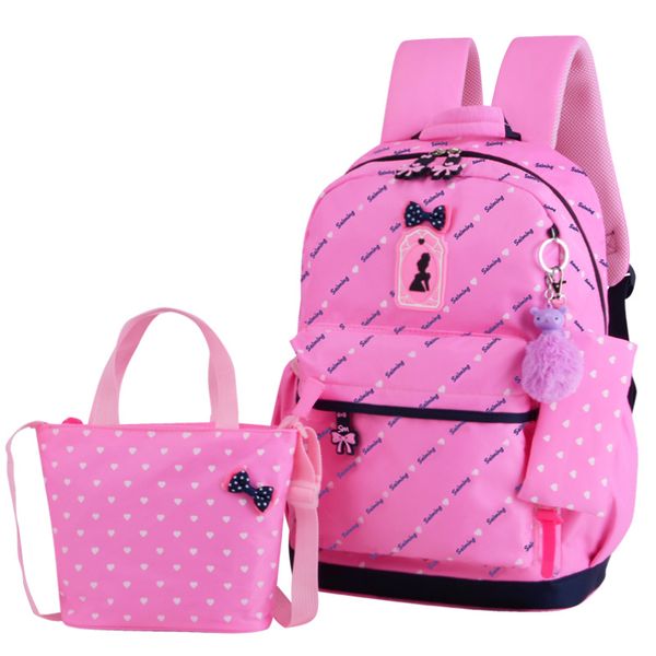 orthopedic primary backpacks for girls school bags 3 pcs/set schoolbag dot printing schoolbag teenagers bookbag rucksack moch
orthopedic primary backpacks for girls school bags 3 pcs/set schoolbag dot printing schoolbag teenagers bookbag rucksack moch