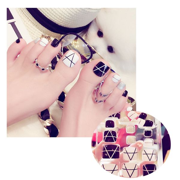 fake nails feet design press on nail fashion black and white products toenail false toe nails patch wearable detachable, Red;gold
fake nails feet design press on nail fashion black and white products toenail false toe nails patch wearable detachable, Red;gold