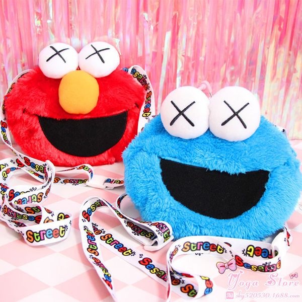очаровательная детская сумка японский популярный улица сезам elmo cookie странные x глаза милая плюшевая кукла сумка через плечо маленькая с, Black
очаровательная детская сумка японский популярный улица сезам elmo cookie странные x глаза милая плюшевая кукла сумка через плечо маленькая с, Black