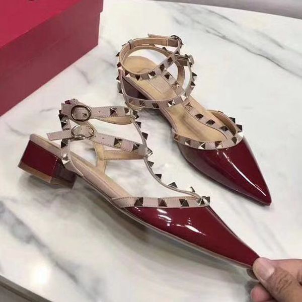 new luxury pointed toe strap with studs high heels patent leather rivets sandals women shoes valentine high heel shoes 016
new luxury pointed toe strap with studs high heels patent leather rivets sandals women shoes valentine high heel shoes 016